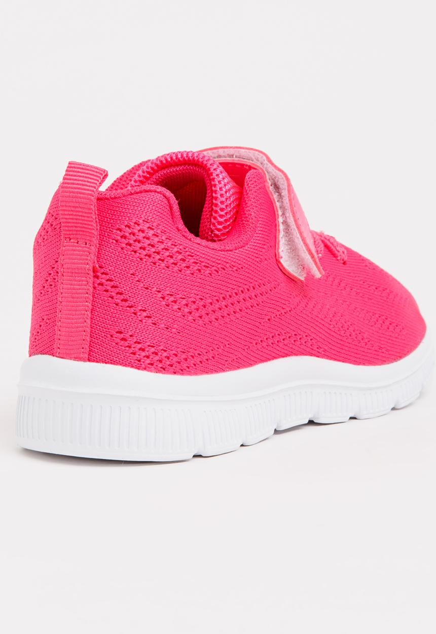 Pop Candy - Lace Up Sneaker Dark Pink