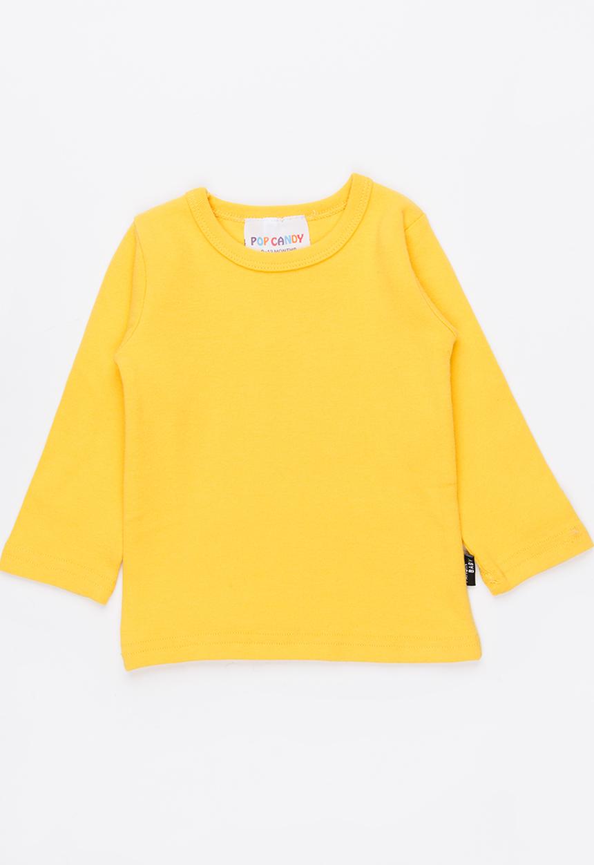Pop Candy - Long Sleeve Tee Yellow
