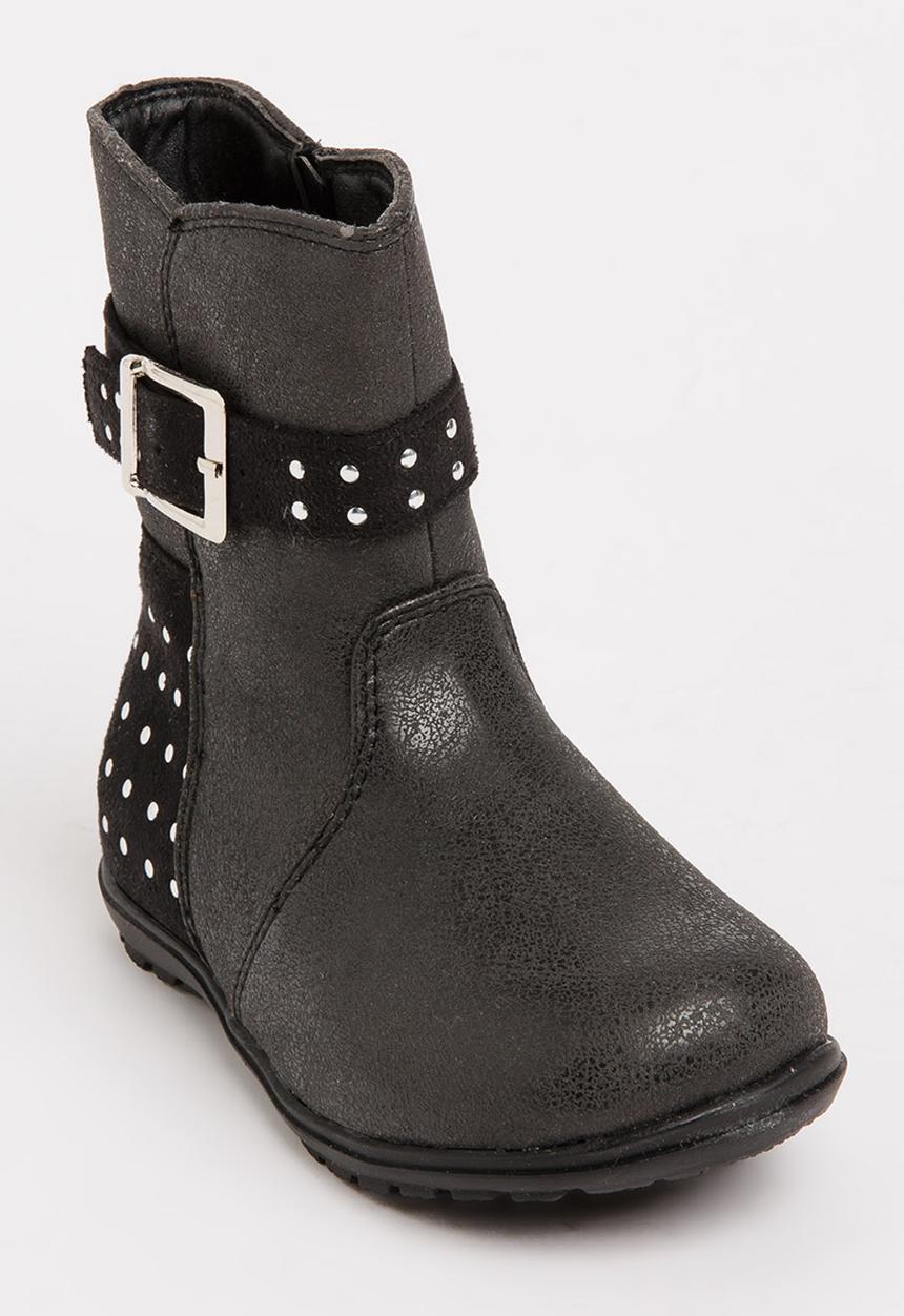 Rock & Co. - Boot with Buckle Detail Black