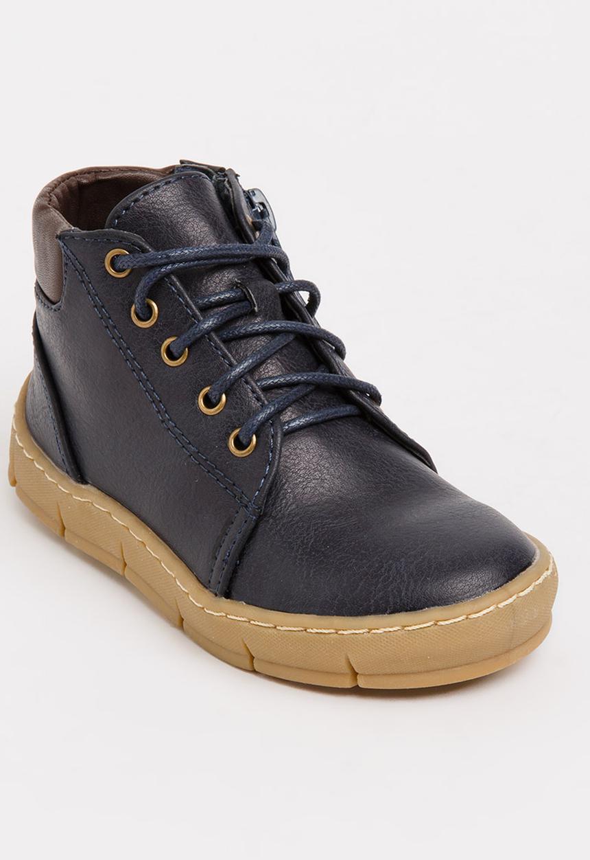 Rock & Co. - Lace Up Boot Navy