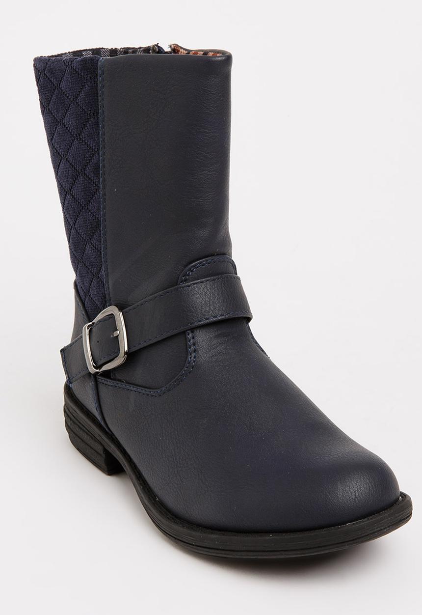 Rock & Co. - Boot with Buckle Detail Navy