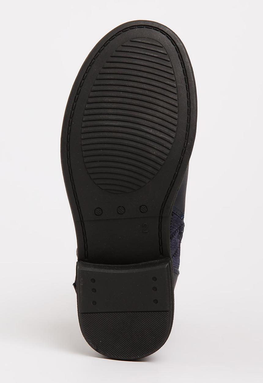 Rock & Co. - Boot with Buckle Detail Navy