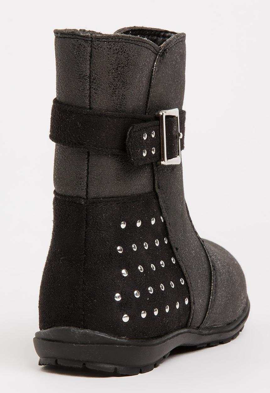 Rock & Co. - Boot with Buckle Detail Black