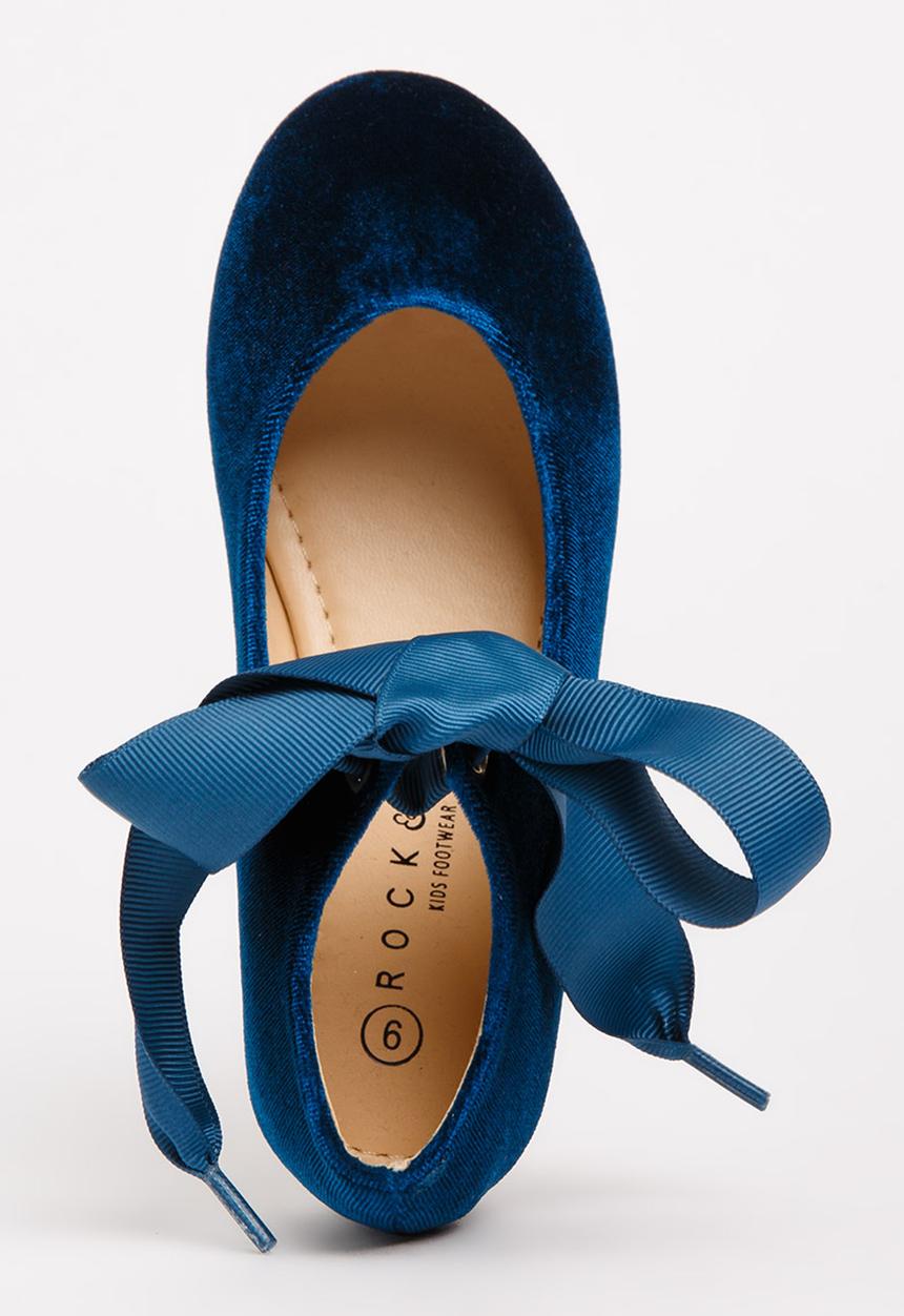 Rock & Co. - Pump with Ribbon Detail Navy