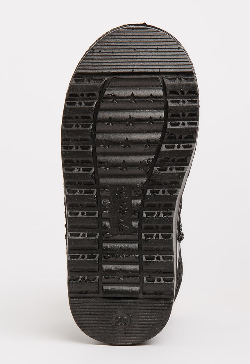 Pop Candy - Foil Print Boot Black