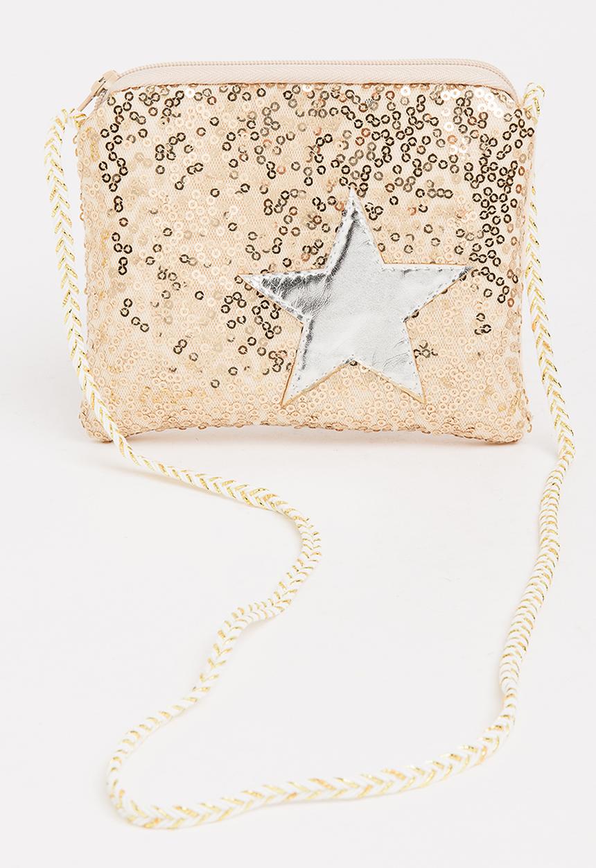 Pop Candy - Girls Glitter Bag Gold