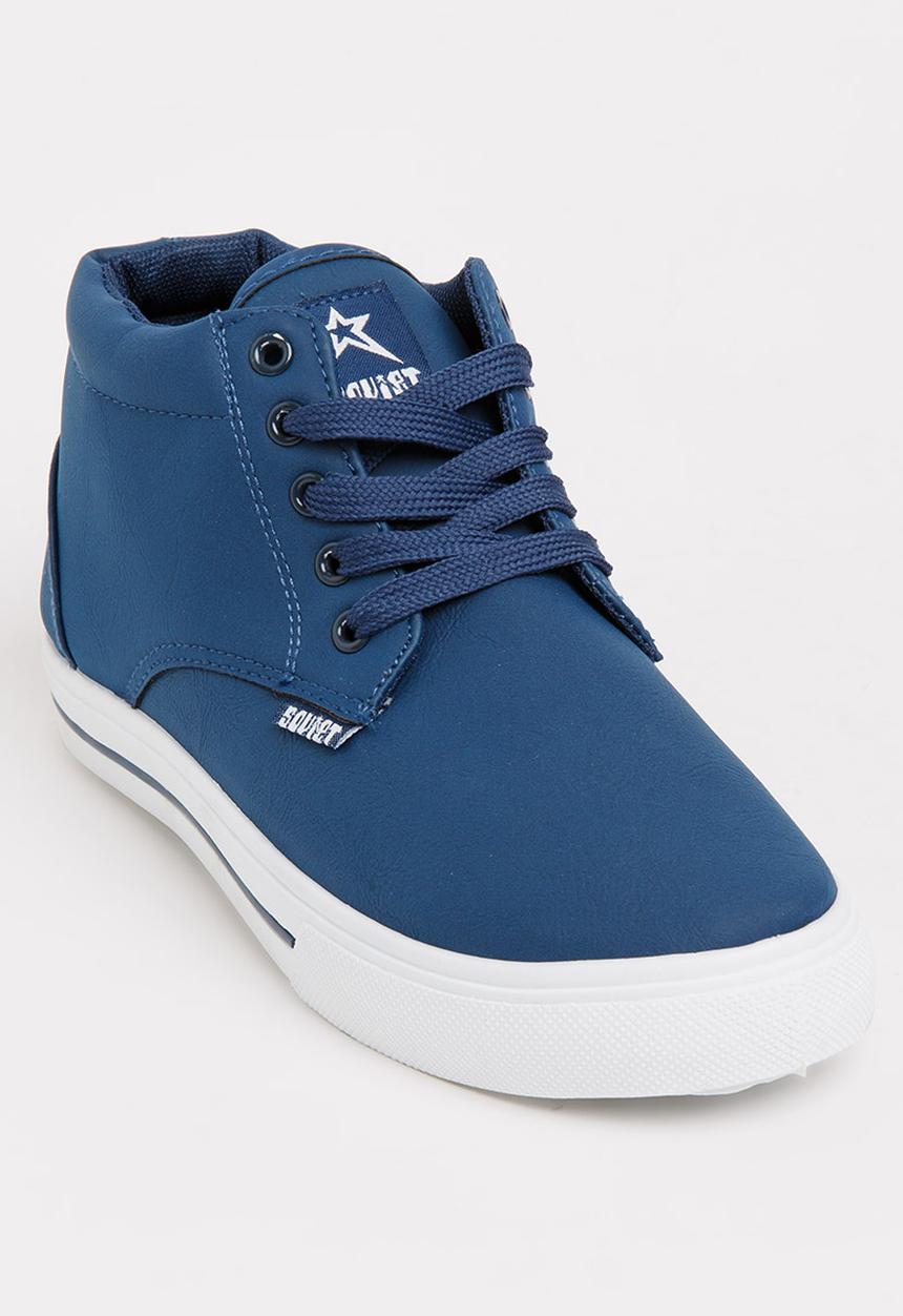 SOVIET - Clyde Hi Cut Sneaker Navy