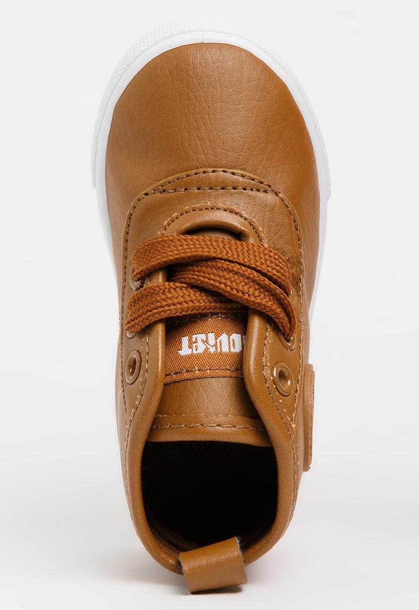 SOVIET - Callista Hi Cut Sneaker Tan