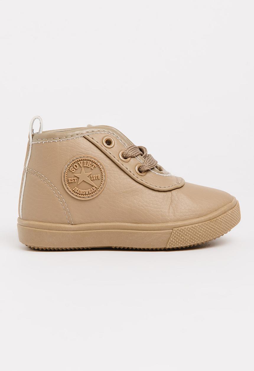 SOVIET - Callista Hi Cut Sneaker Mono Camel