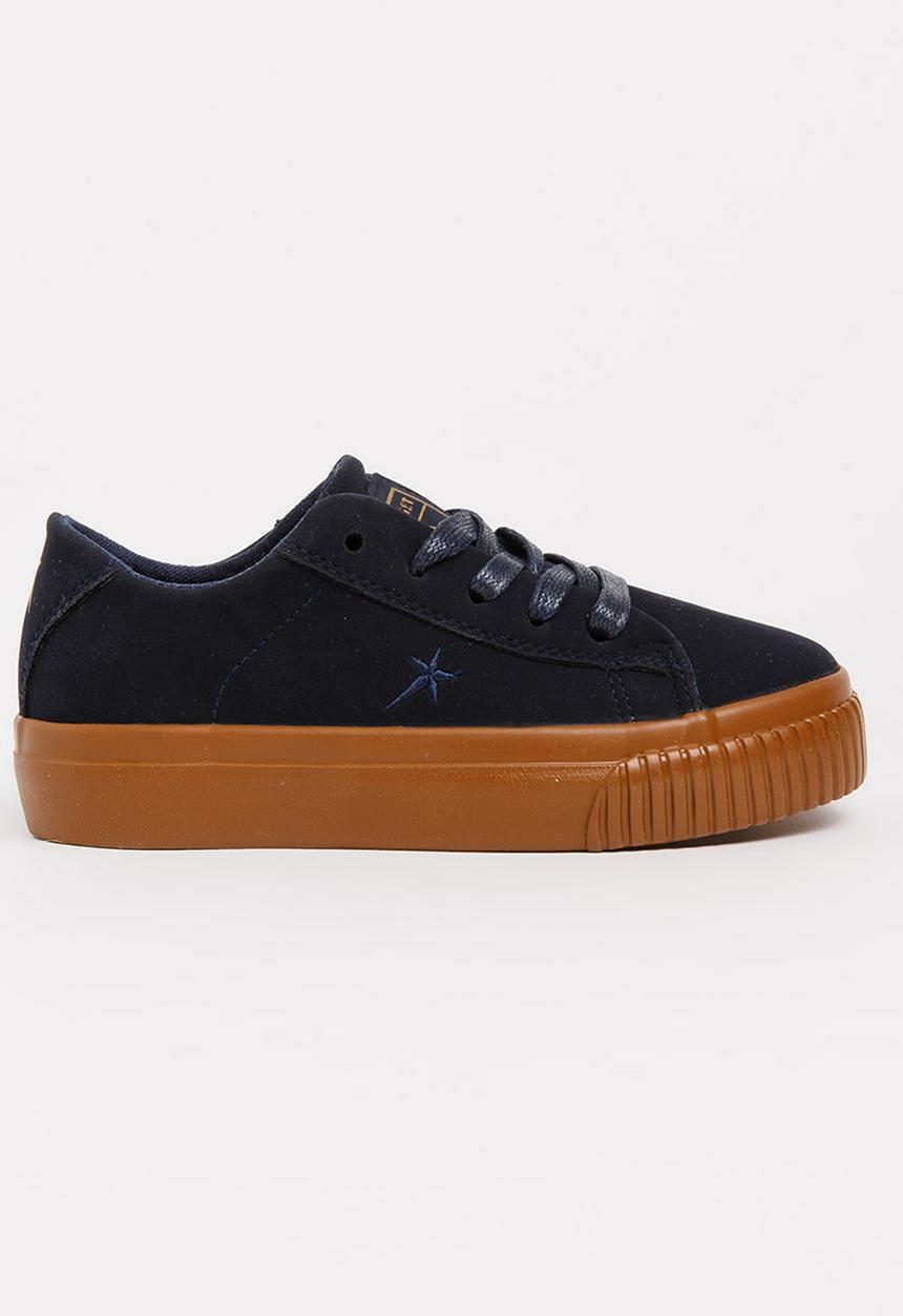 SOVIET - Eleanor Low Cut Sneaker Navy