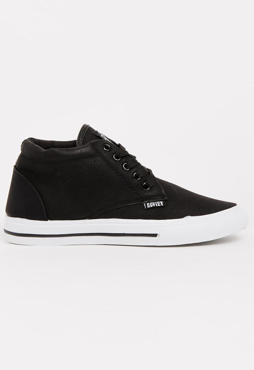 SOVIET - Clyde Hi Cut Sneaker Black
