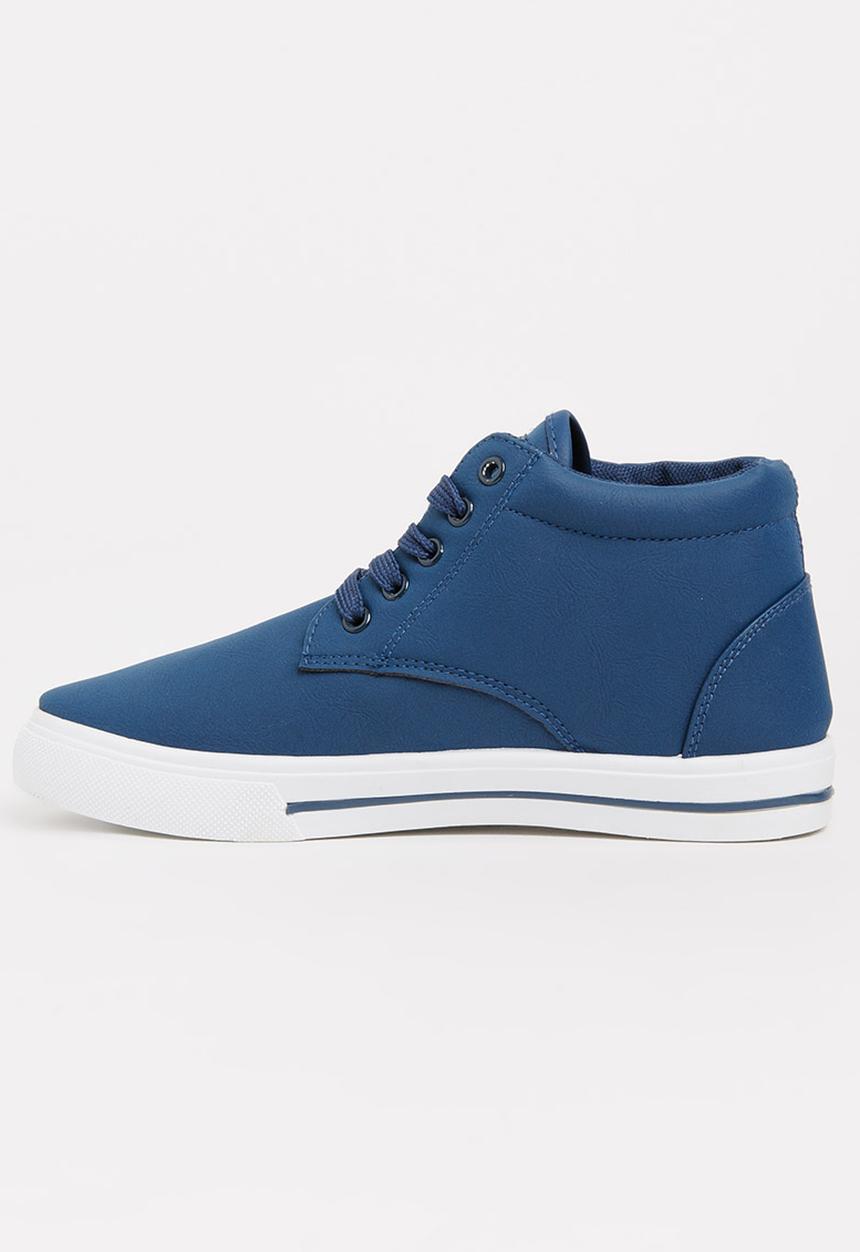 SOVIET - Clyde Hi Cut Sneaker Navy
