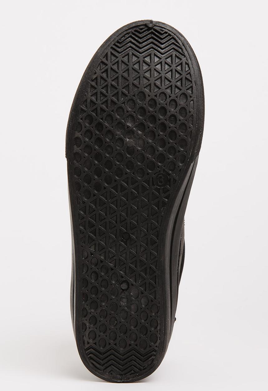 SOVIET - Clyde Hi Cut Sneaker Mono Black