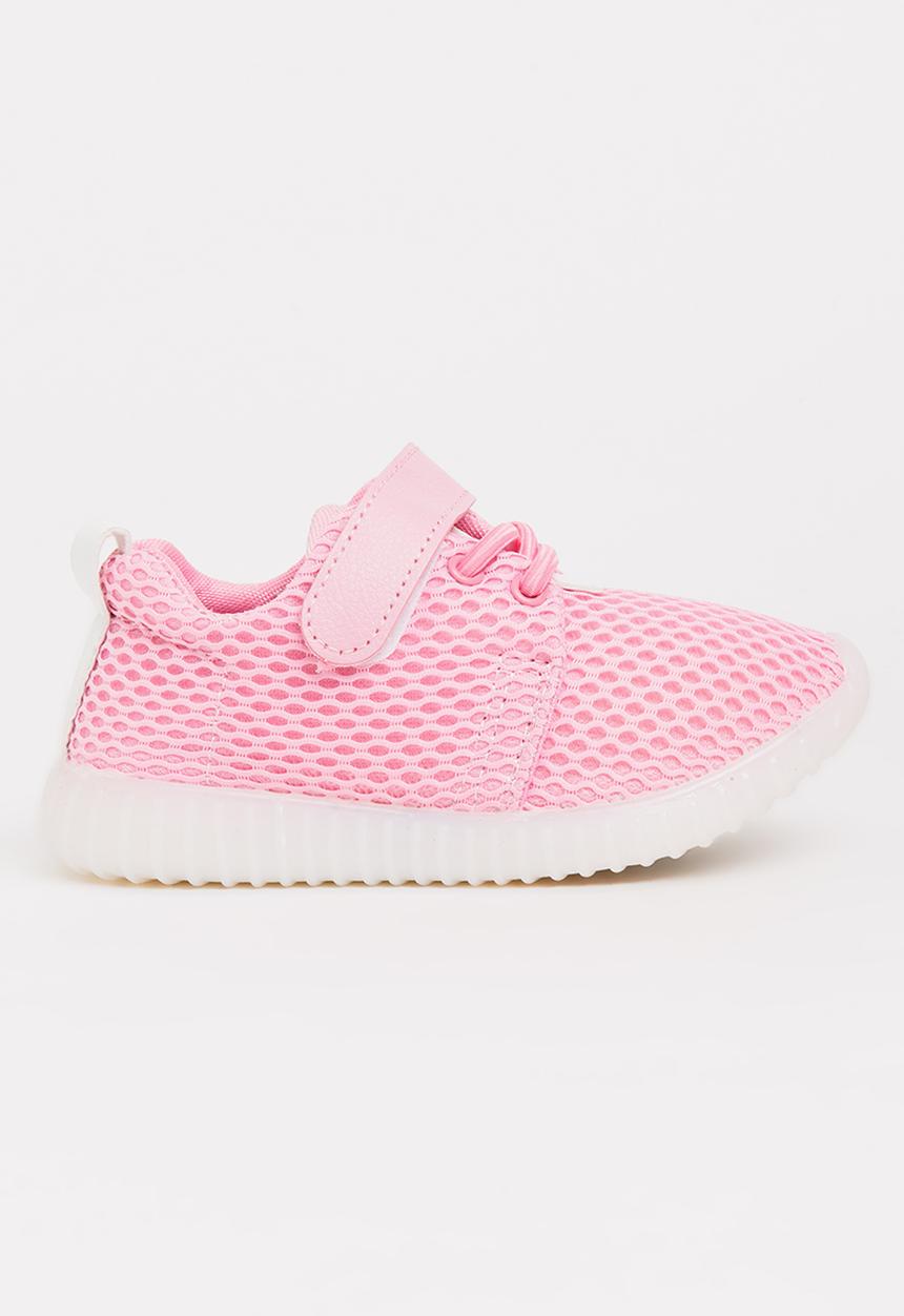Pop Candy - Kids light up sneaker - mid pink