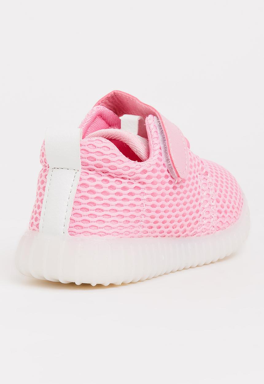 Pop Candy - Kids light up sneaker - mid pink