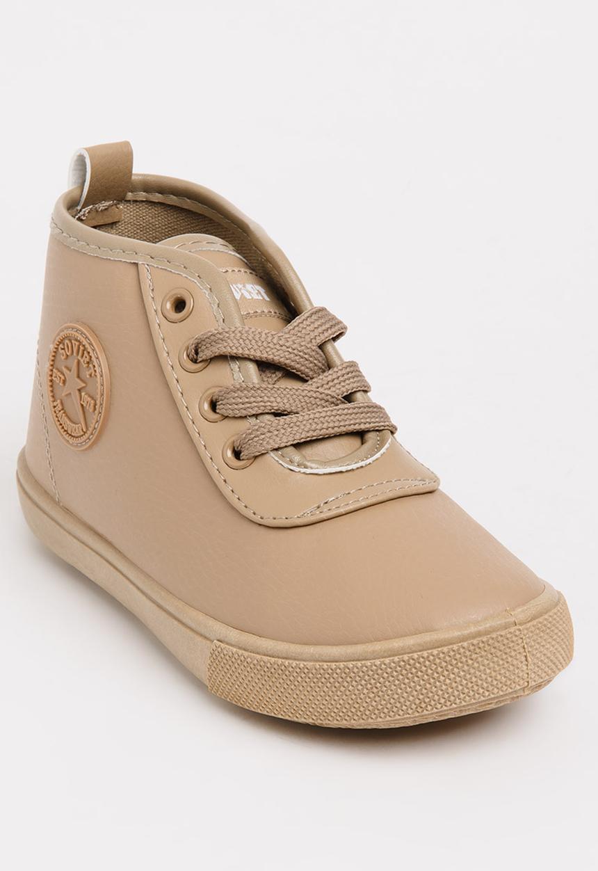 SOVIET - Callista Hi Cut Sneaker Mono Camel