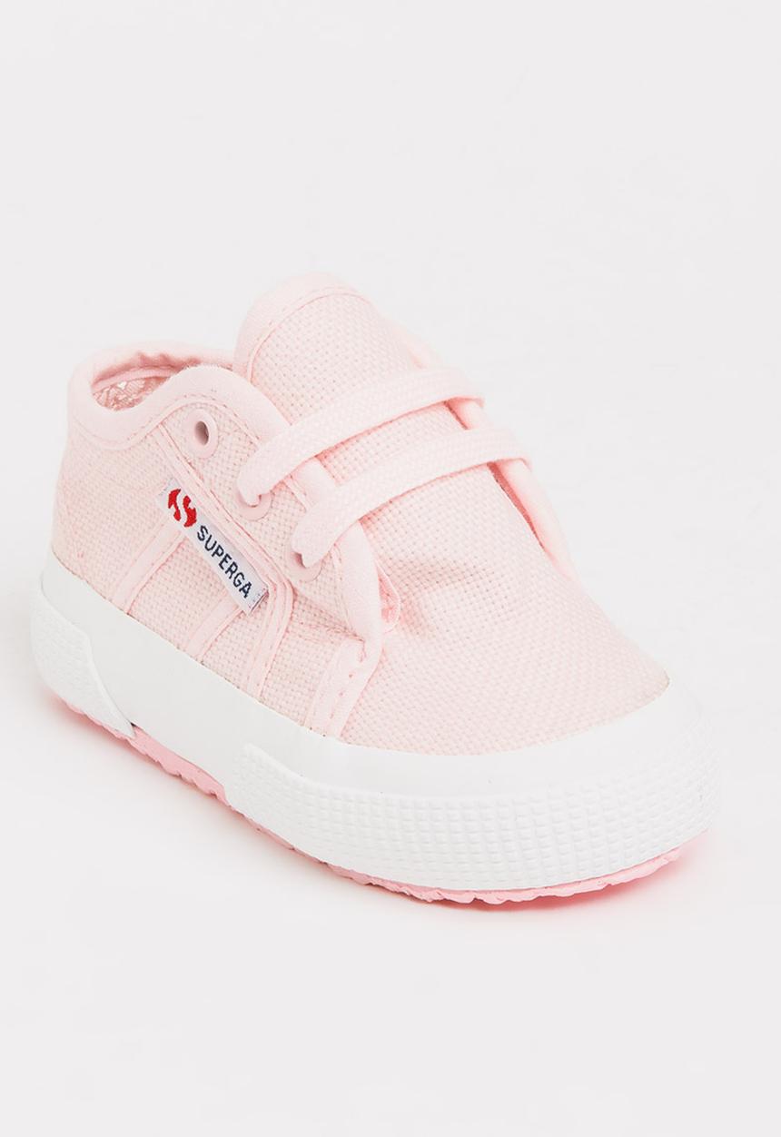 SUPERGA - Classic Lace Up Sneaker Mid Pink
