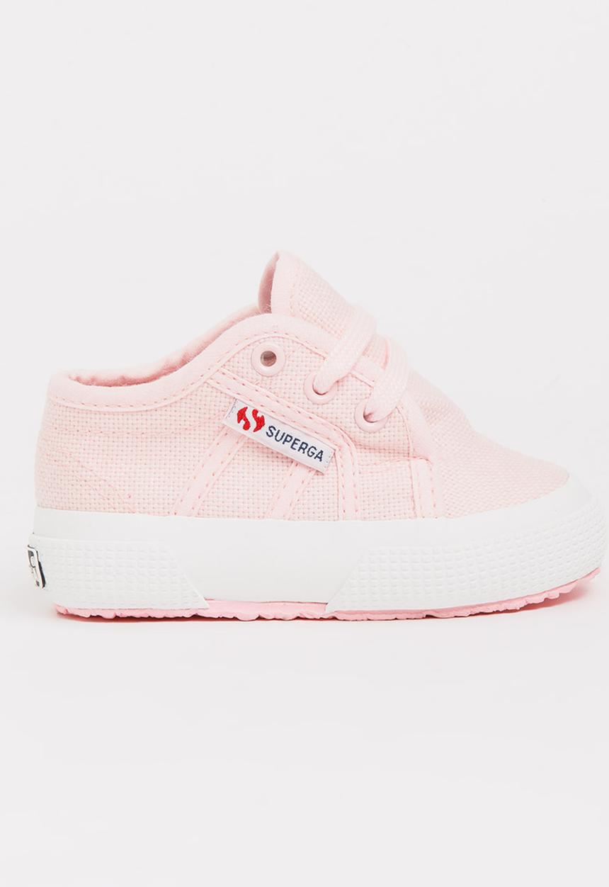 SUPERGA - Classic Lace Up Sneaker Mid Pink