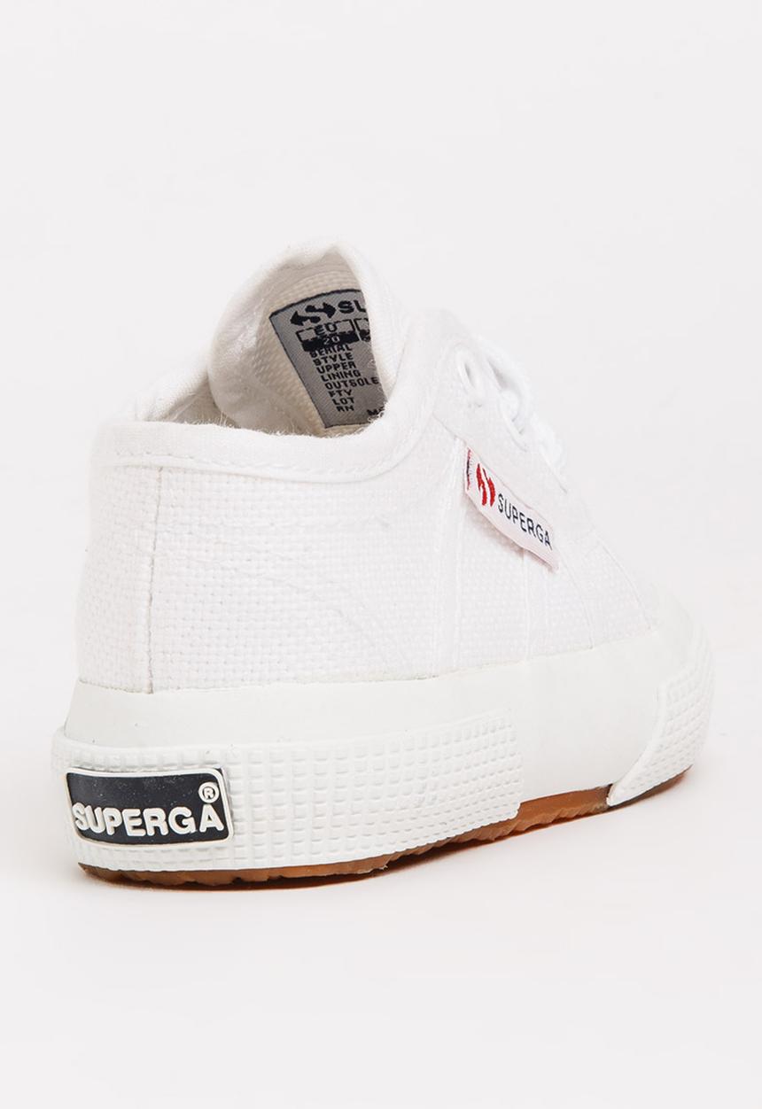 SUPERGA - Classic Lace Up Sneaker White