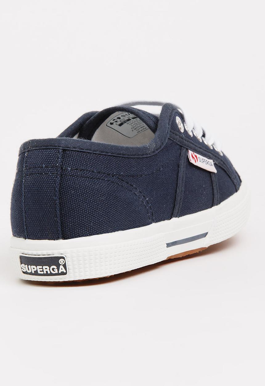 SUPERGA - Classic Slim  lace Up Sneaker Blue
