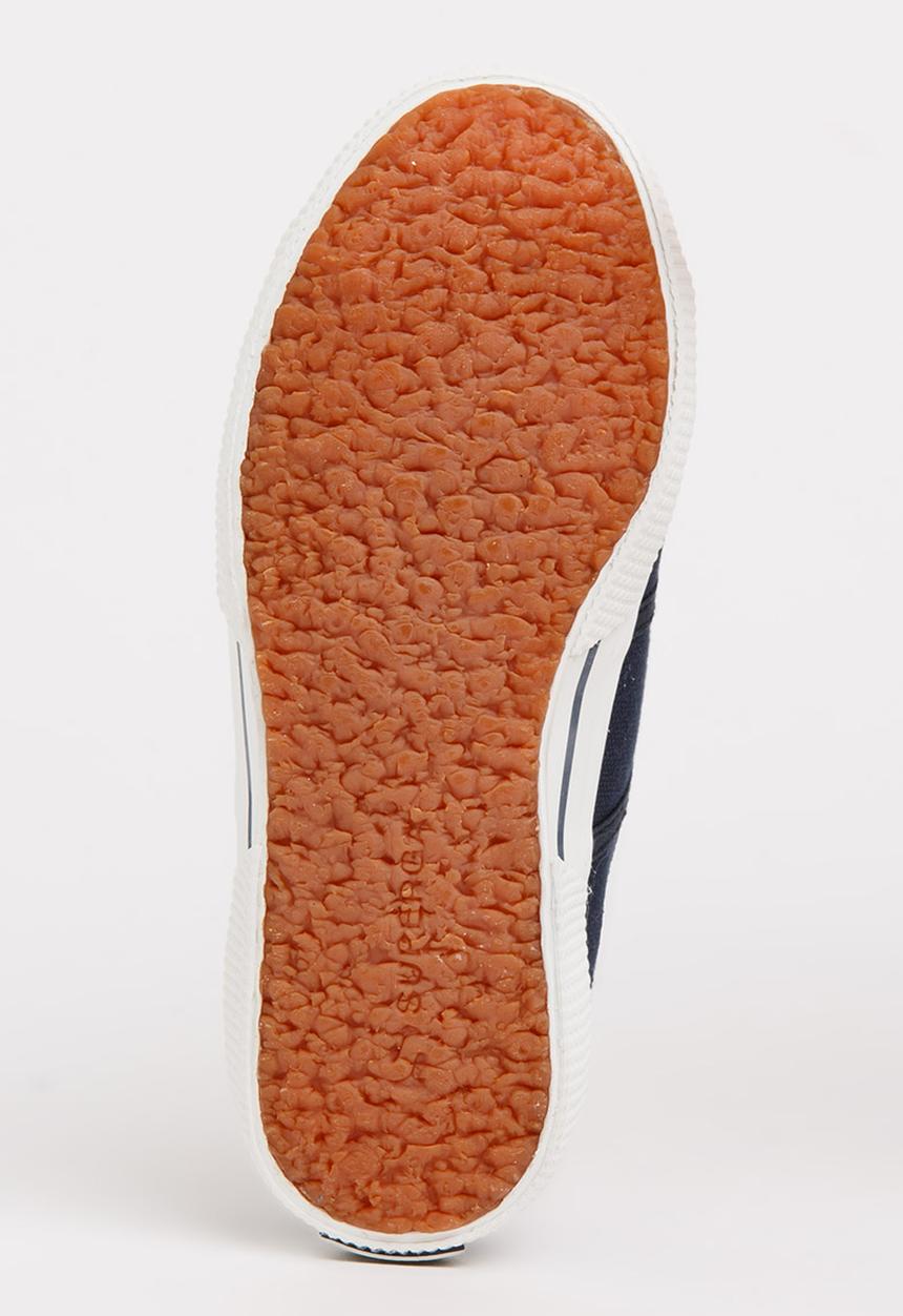 SUPERGA - Classic Slim  lace Up Sneaker Blue