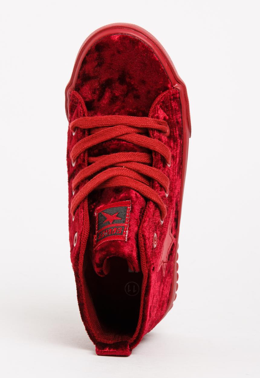 SOVIET - Pele Sneaker Mono Burgundy
