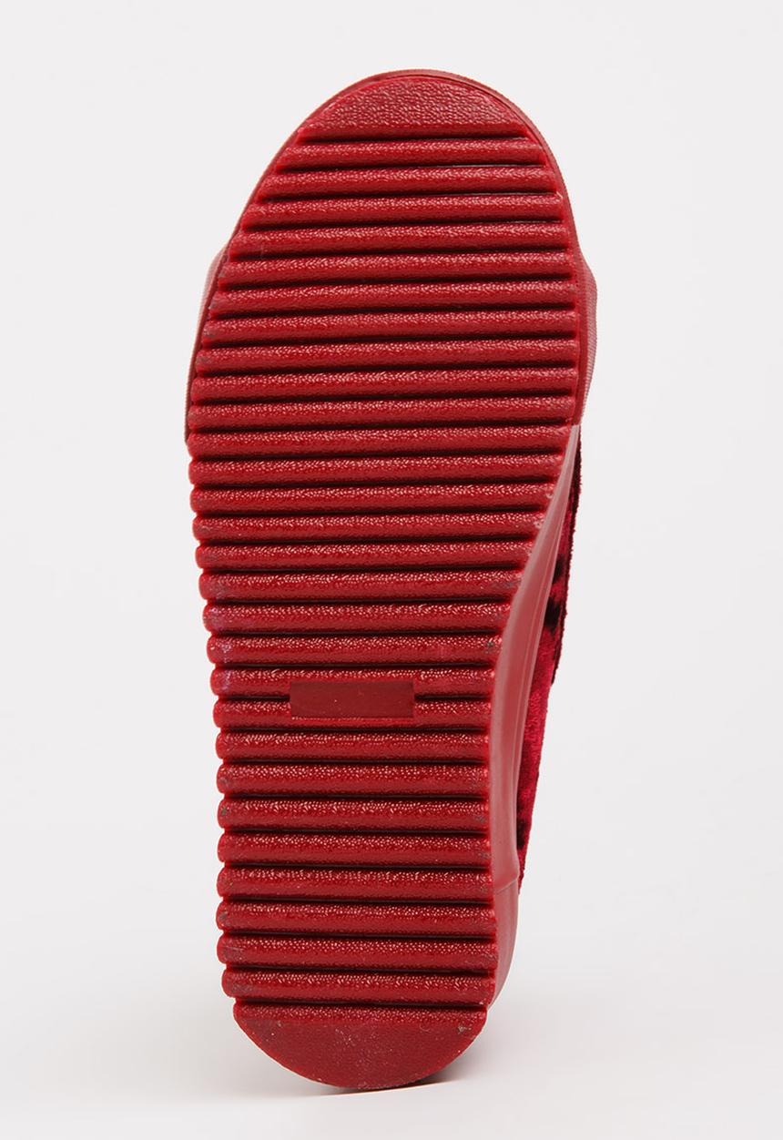 SOVIET - Pele Sneaker Mono Burgundy