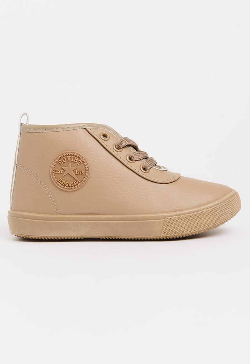 SOVIET - Callista Hi Cut Sneaker Mono Camel