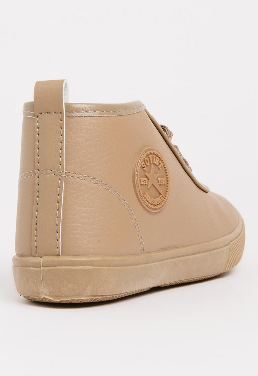 SOVIET - Callista Hi Cut Sneaker Mono Camel