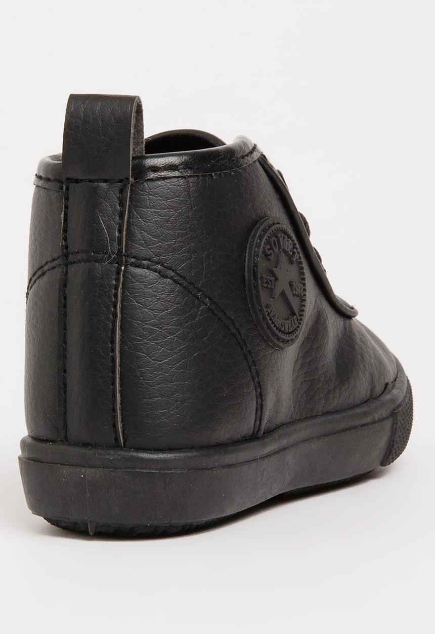 SOVIET - Callista Hi Cut Sneaker Mono Black