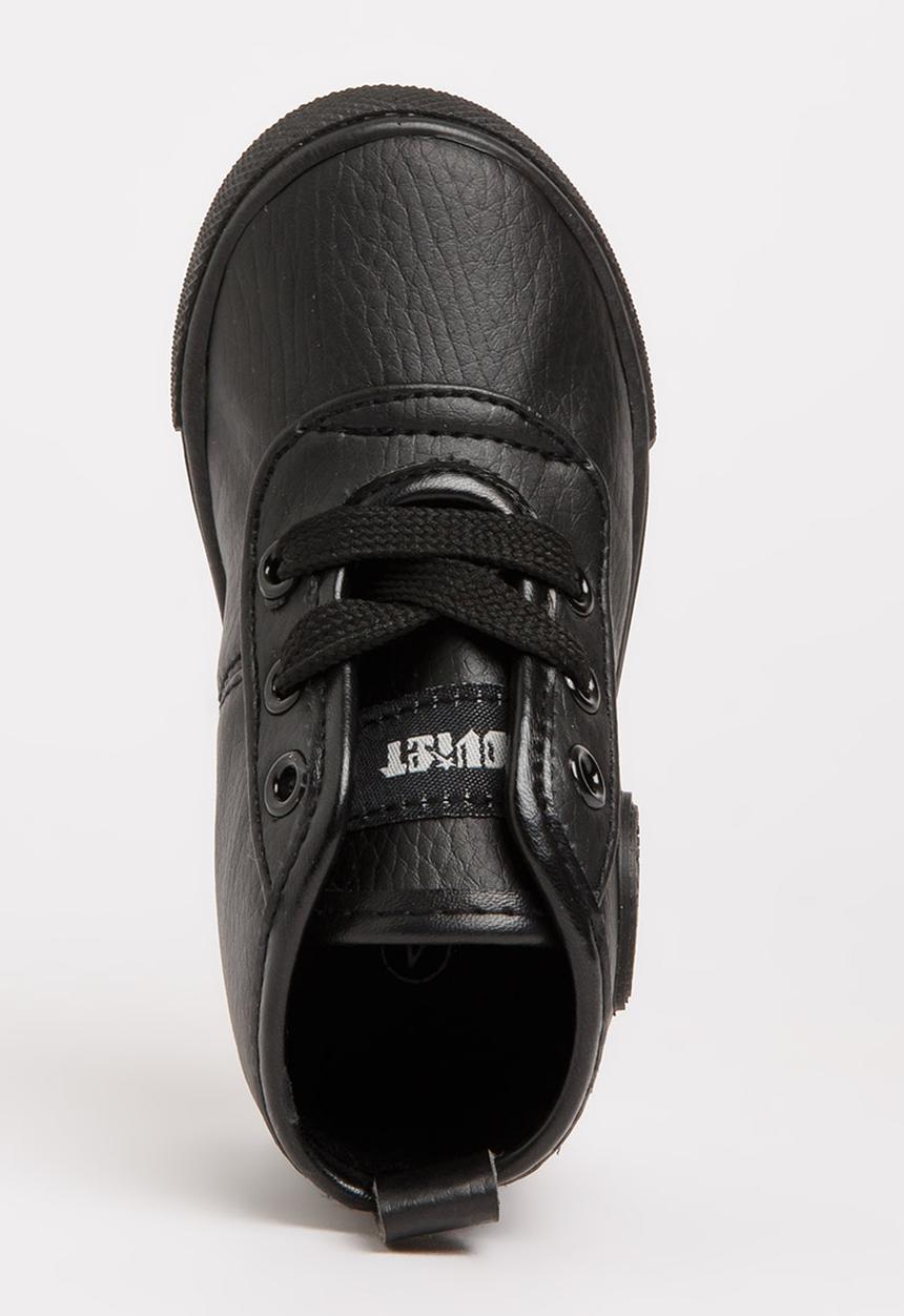 SOVIET - Callista Hi Cut Sneaker Mono Black