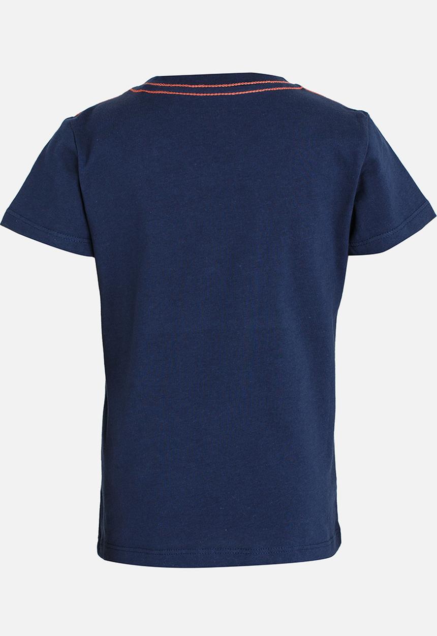 GUESS - Side Triangle Tee Dark Blue