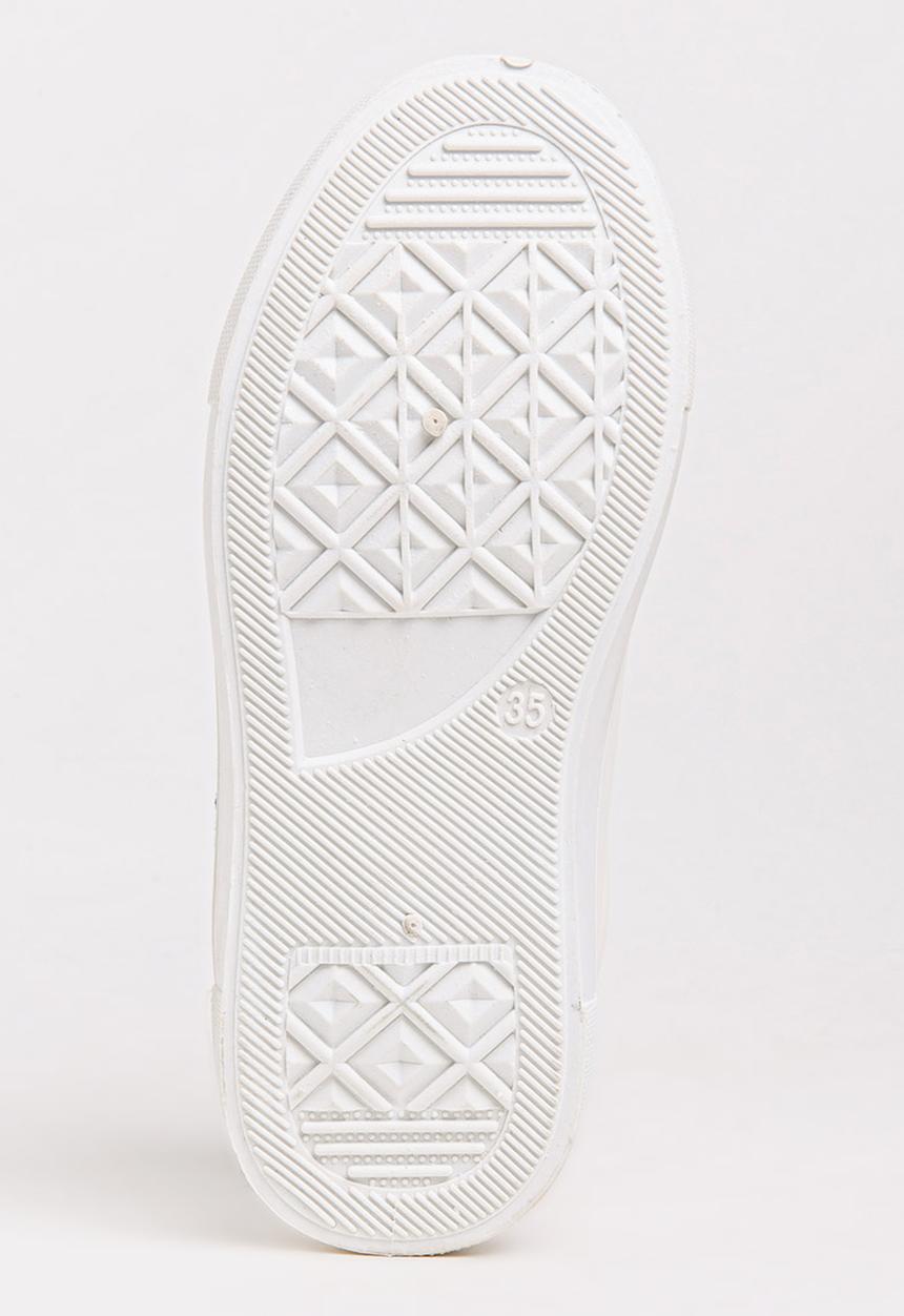Pop Candy - Embroidered Sneaker White