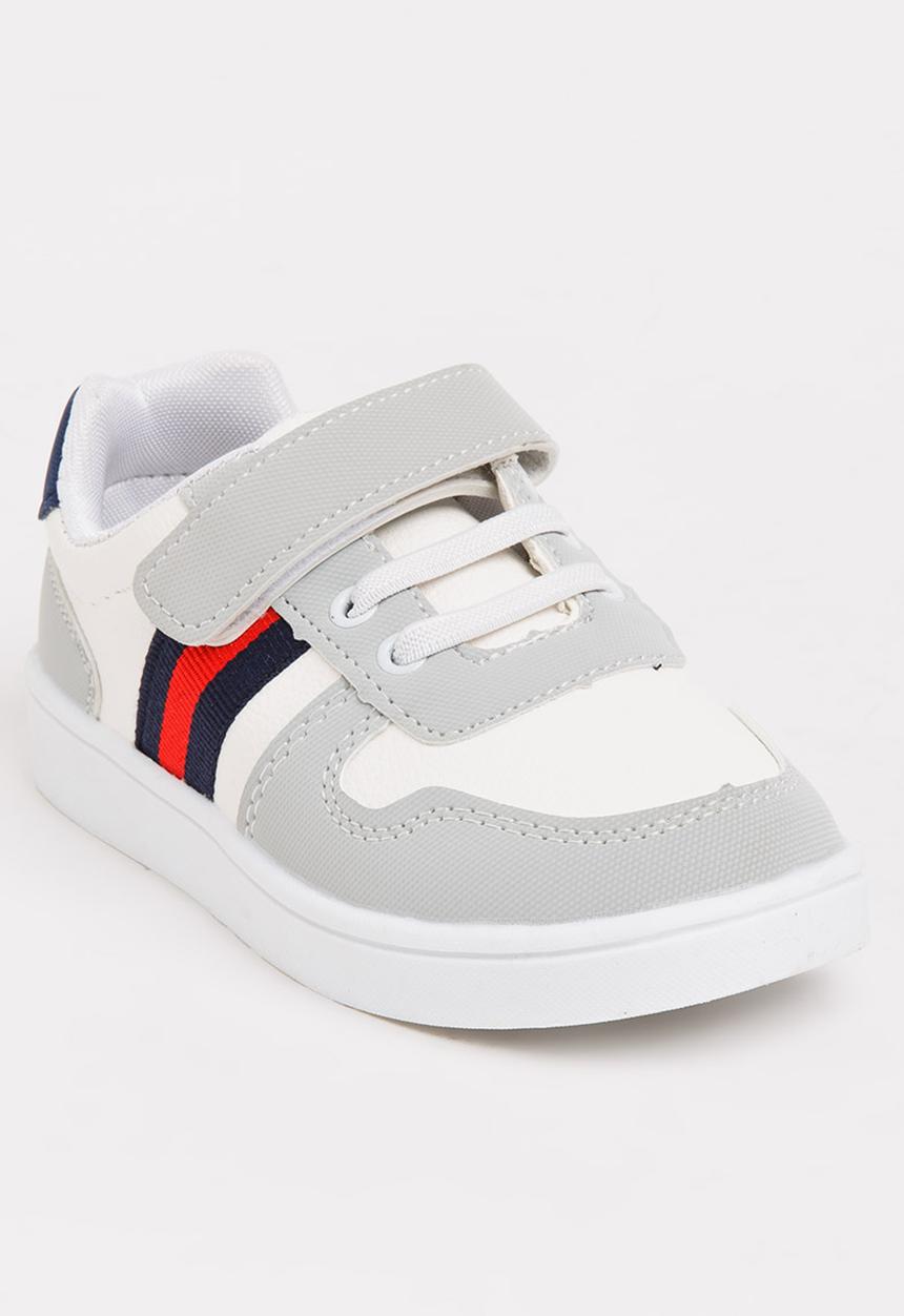 Pop Candy - Velcro Strap Sneaker White