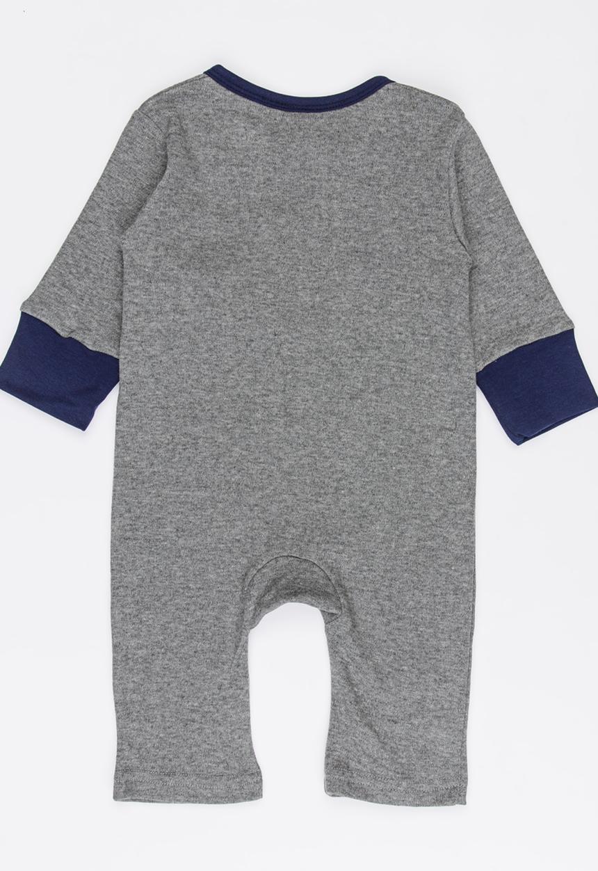 Pop Candy - Printed Bodysuit Grey