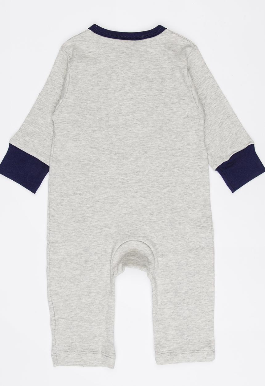 Pop Candy - Printed Sleepsuit Grey