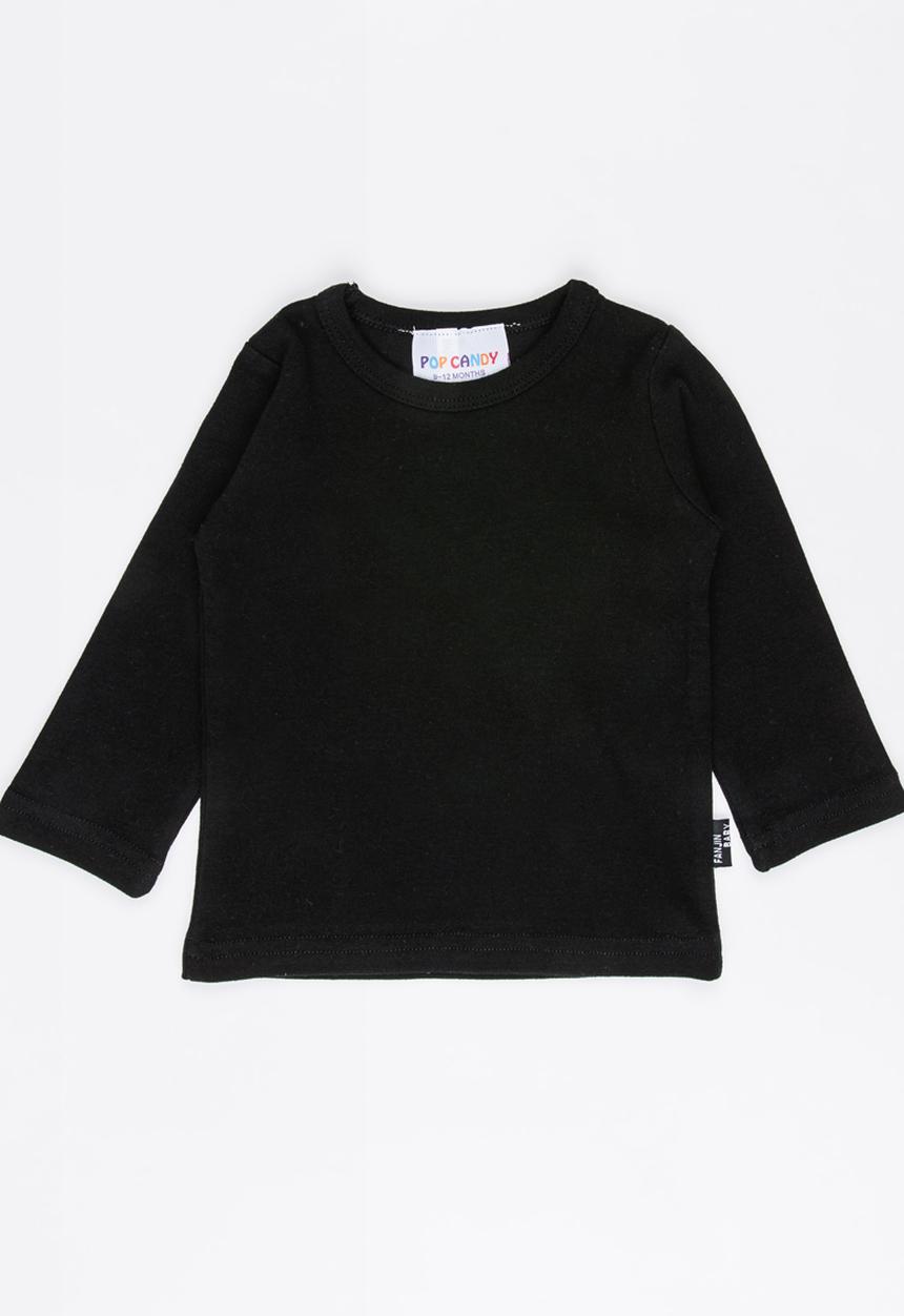 Pop Candy - Long Sleeve Tee Black