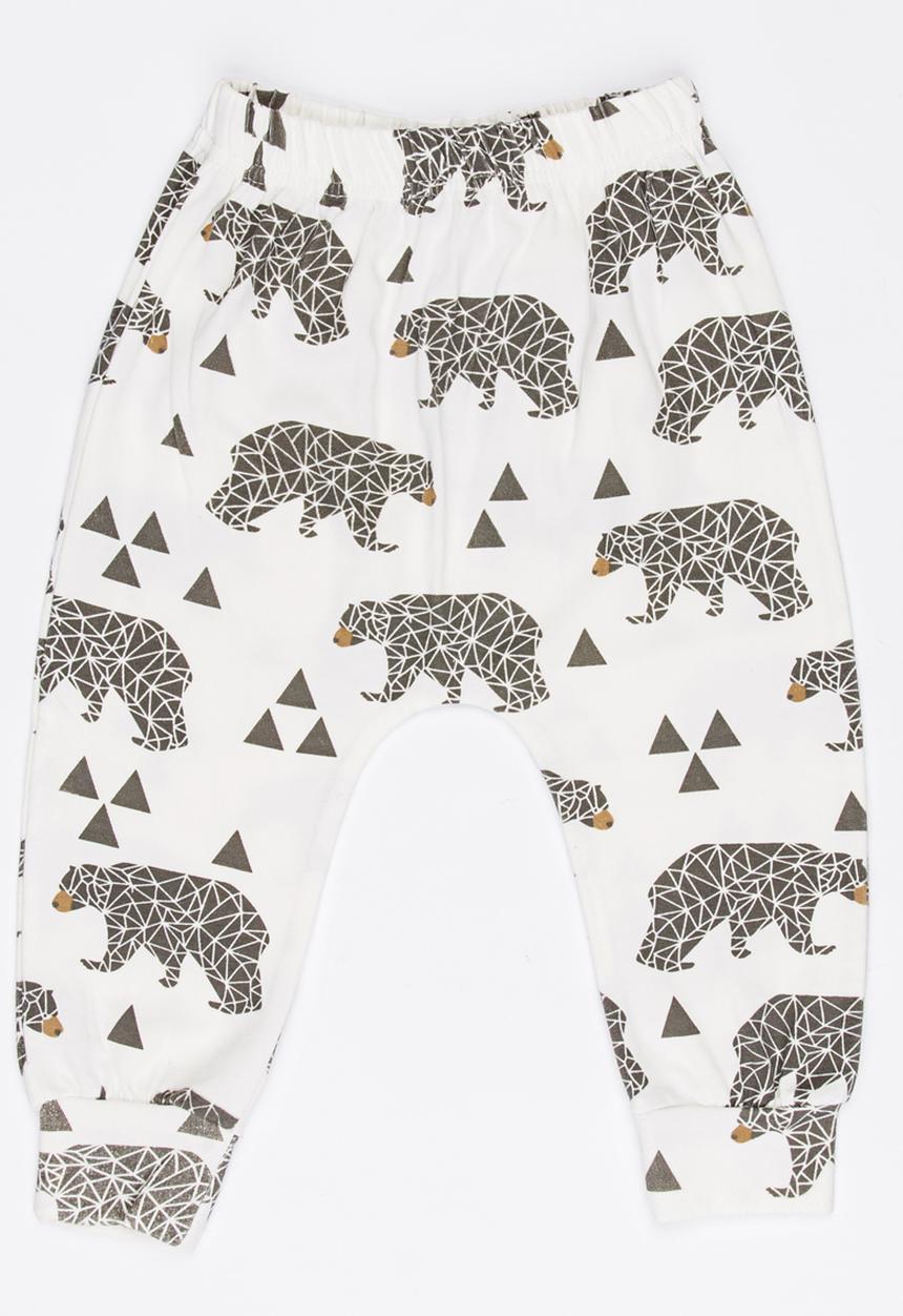 Pop Candy - Printed Pull-On Pants White