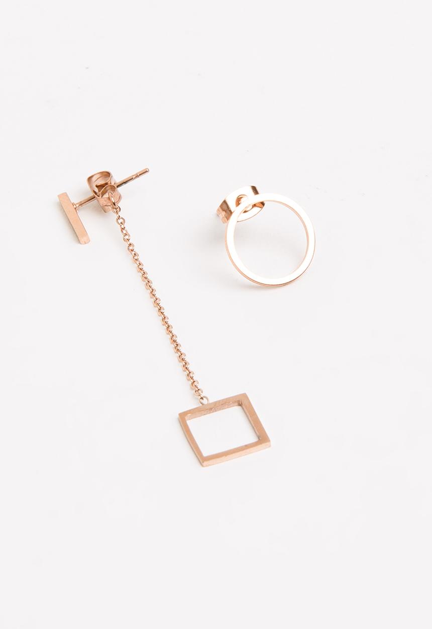 Pop Candy - Mismatch Earrings Rose