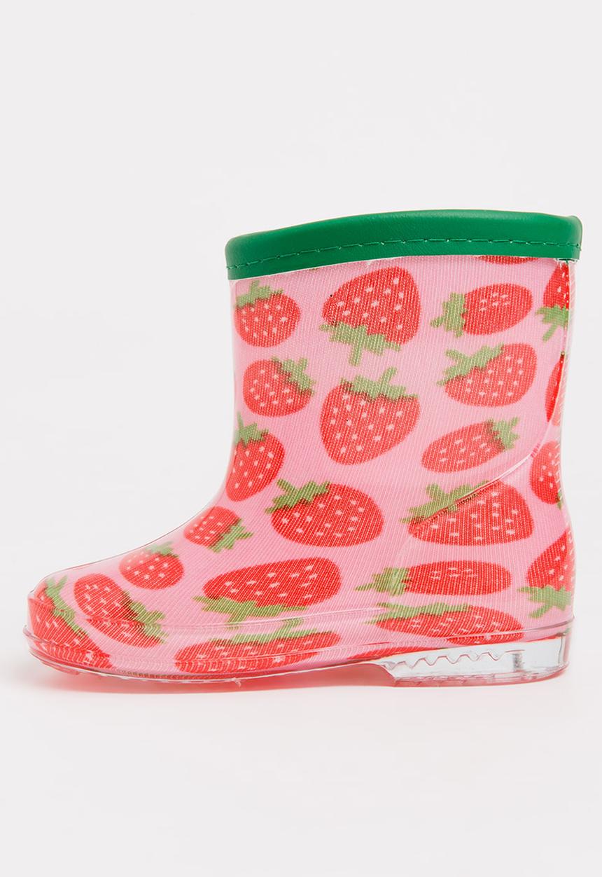 Pop Candy - Girls  Printed   Boot Mid Pink