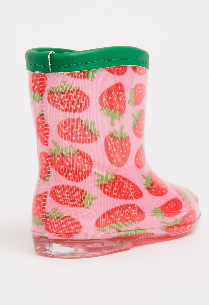 Pop Candy - Girls  Printed   Boot Mid Pink