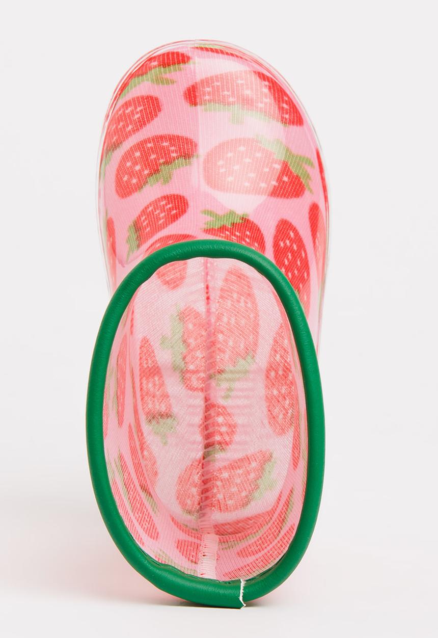 Pop Candy - Girls  Printed   Boot Mid Pink
