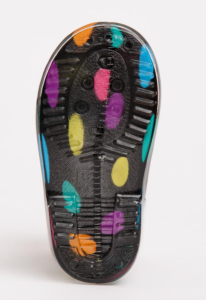Pop Candy - Girls printed boot - black 