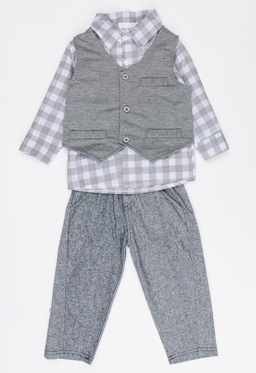 Pop Candy - 3 Piece Set Grey