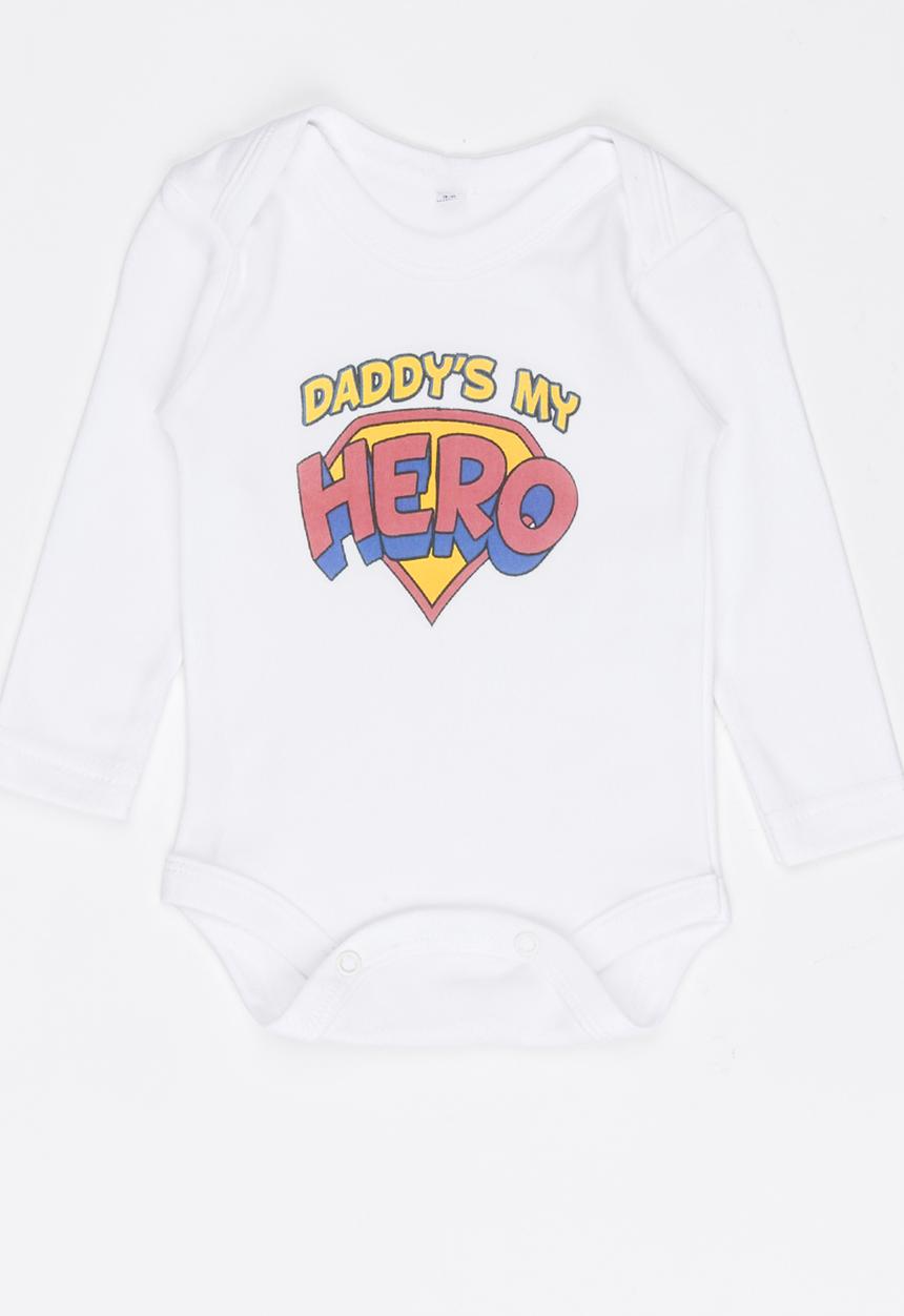 Funky Shop - Slogan Baby Grow White