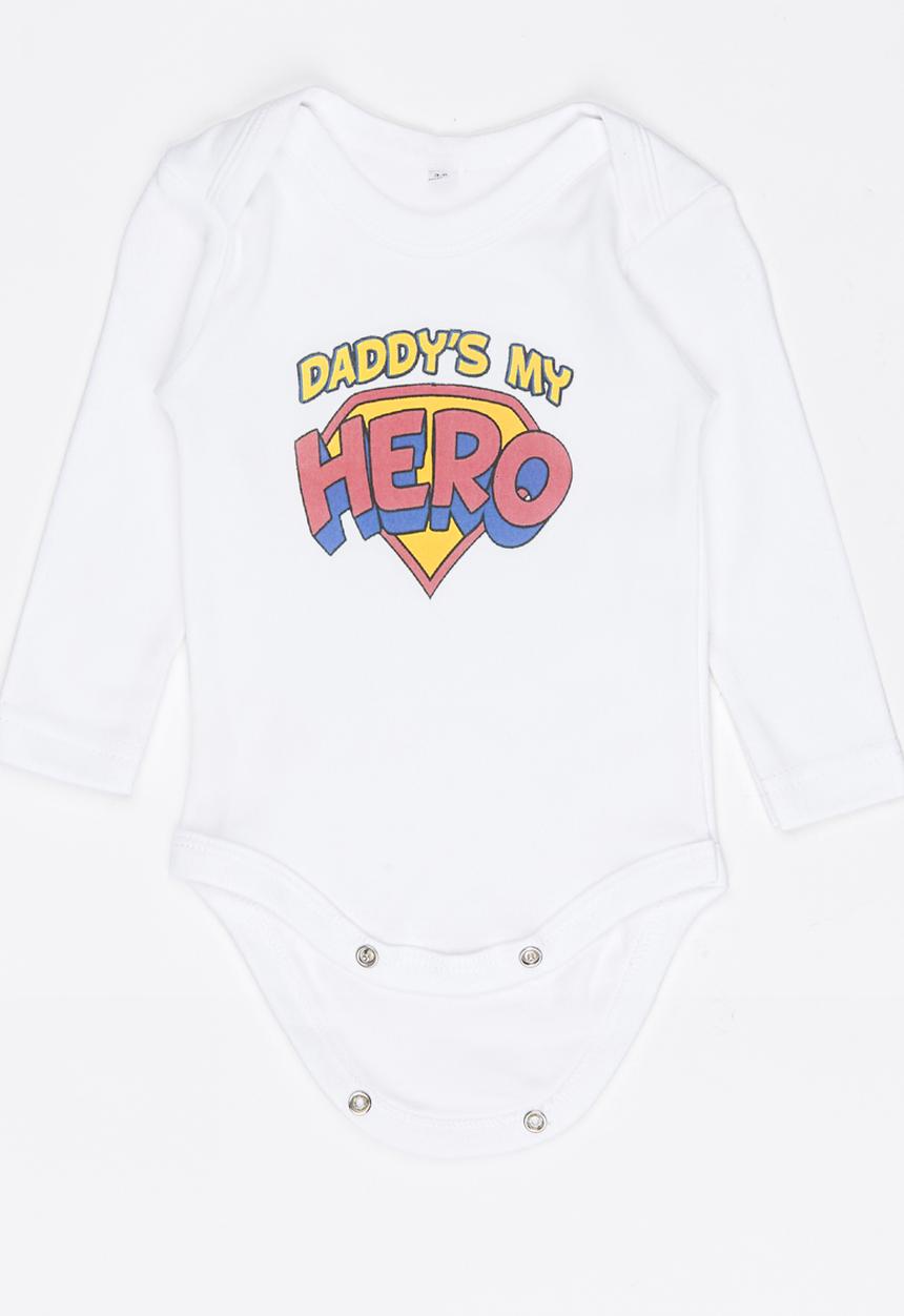 Funky Shop - Slogan Baby Grow White
