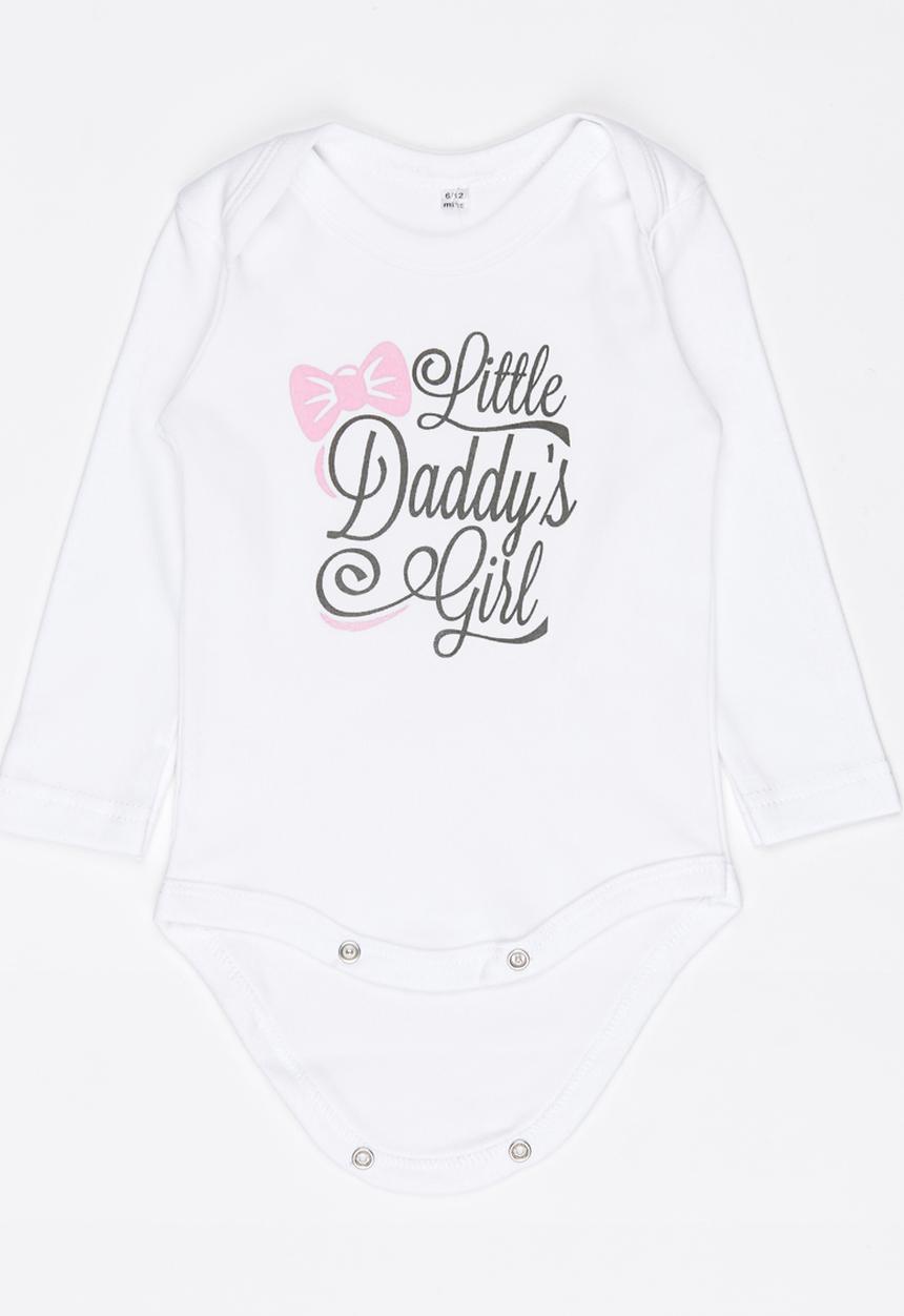 Funky Shop - Slogan Baby Grow White