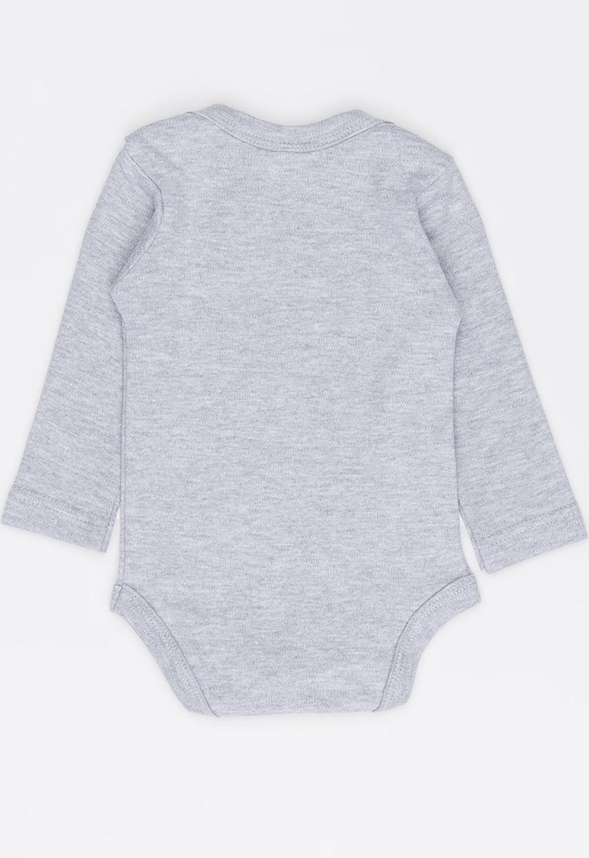 Funky Shop - Twinkle star baby grow - grey