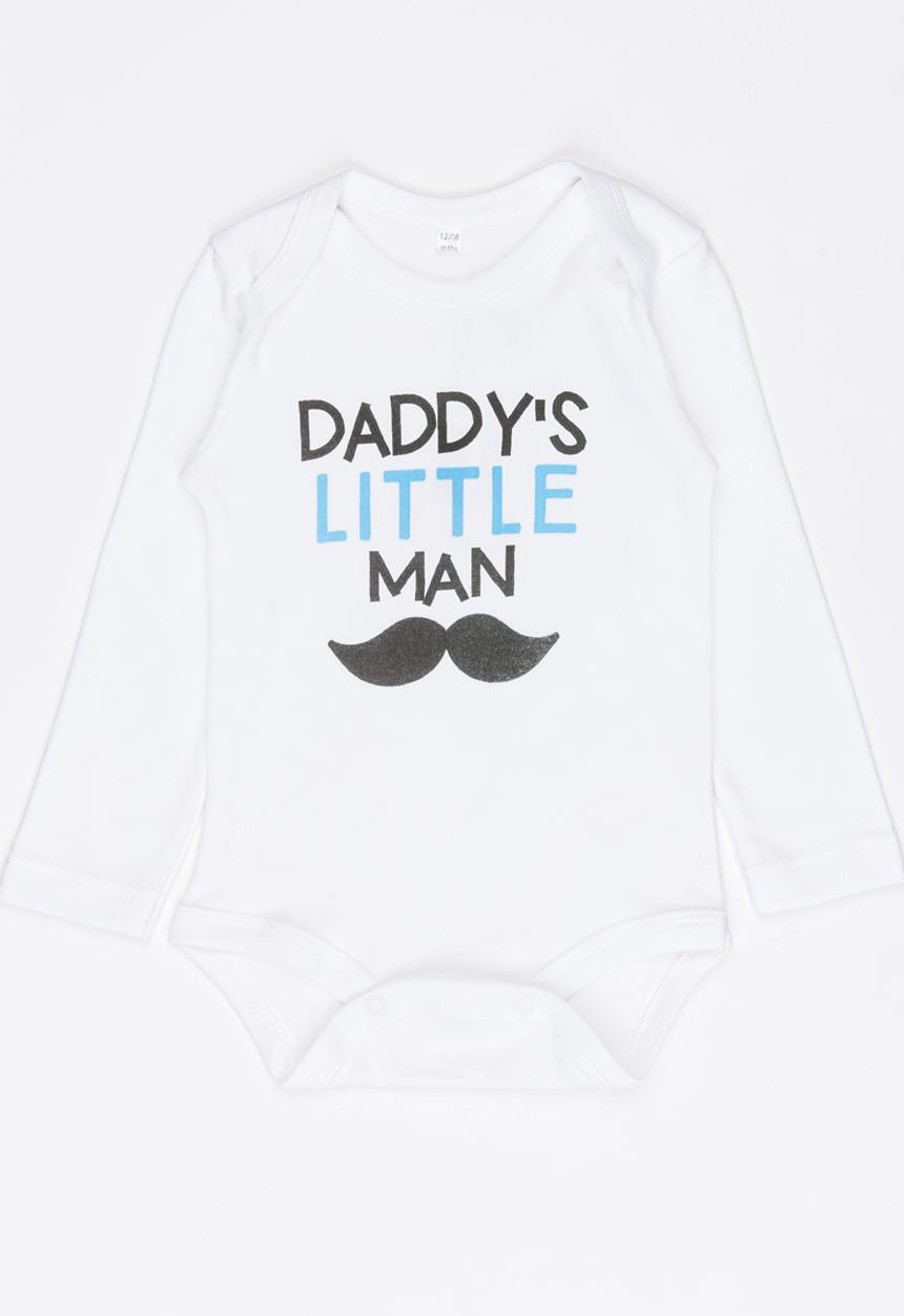 Funky Shop - Slogan Baby Grow White
