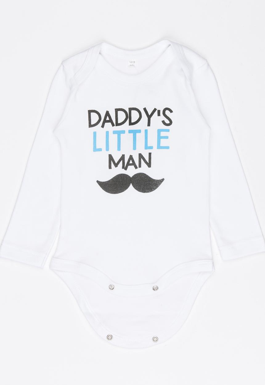 Funky Shop - Slogan Baby Grow White
